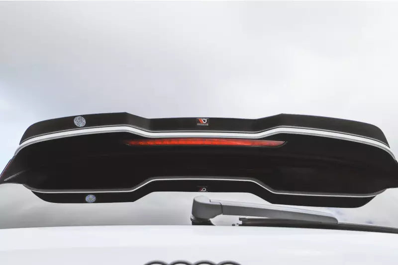 Maxton Design Heckspoiler Lippe V.3 für Audi RS3 8V Sportback (vor und nach Facelift) Hochglanz schwarz – Ansicht 1