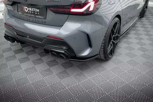 Maxton Design Diffusor Flaps V.2 für BMW 1er F40 M Paket / M135i Hochglanz schwarz – Ansicht 1