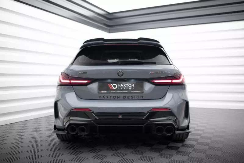 Maxton Design Heckdiffusor V.2 für BMW 1er F40 M Paket / M135i Hochglanz schwarz – Ansicht 1