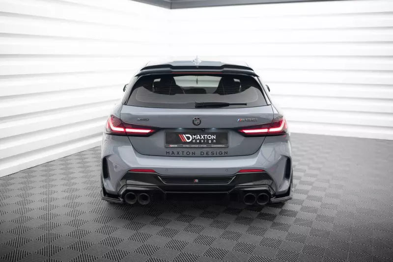 Maxton Design Heckdiffusor V.2 für BMW 1er F40 M Paket / M135i Hochglanz schwarz – Ansicht 2
