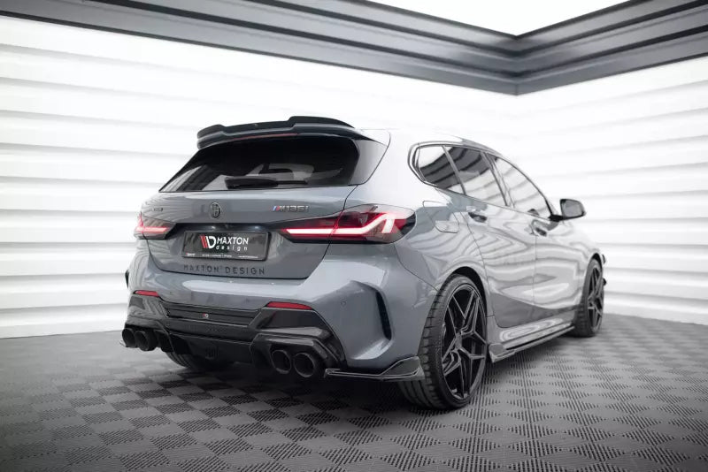 Maxton Design Heckdiffusor V.2 für BMW 1er F40 M Paket / M135i Hochglanz schwarz – Ansicht 3
