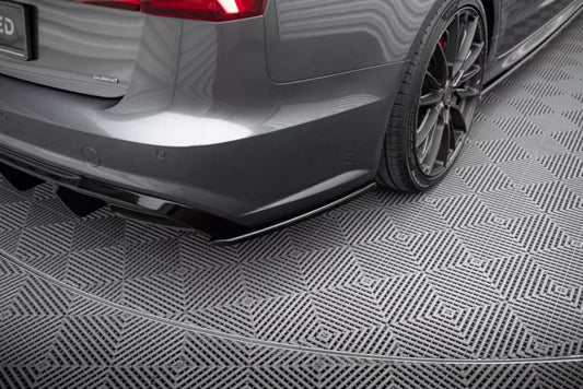 Maxton Design Diffusor Flaps für Audi S6 / A6 S-Line C7 Facelift Hochglanz schwarz – Ansicht 1