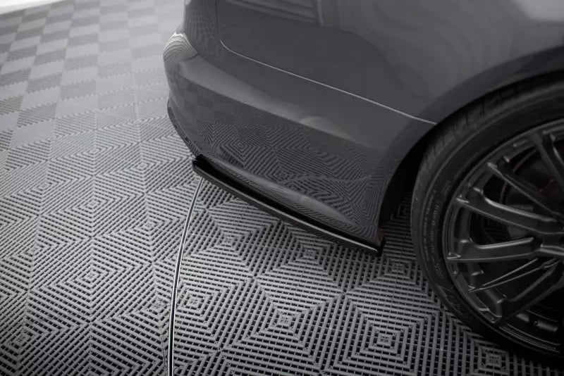 Maxton Design Diffusor Flaps für Audi S6 / A6 S-Line C7 Facelift Hochglanz schwarz – Ansicht 3