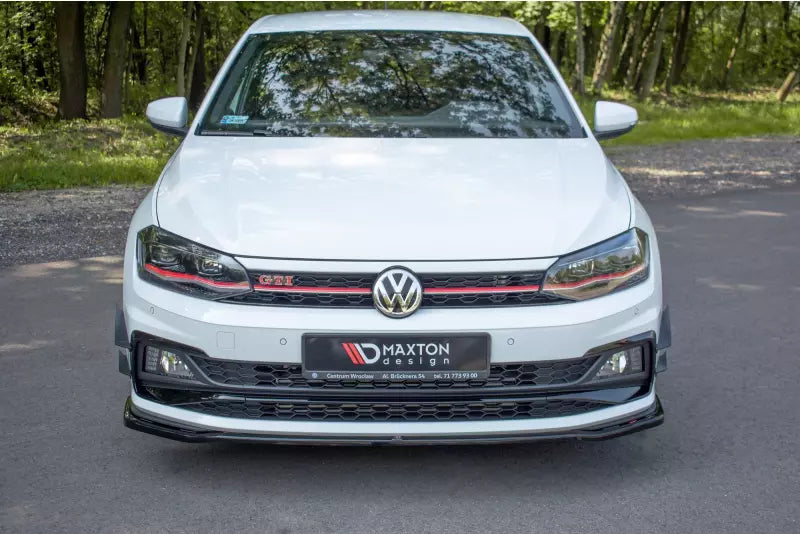 Maxton Design Stoßstangen Flaps Wings für VW Polo 6 GTI – Ansicht 4