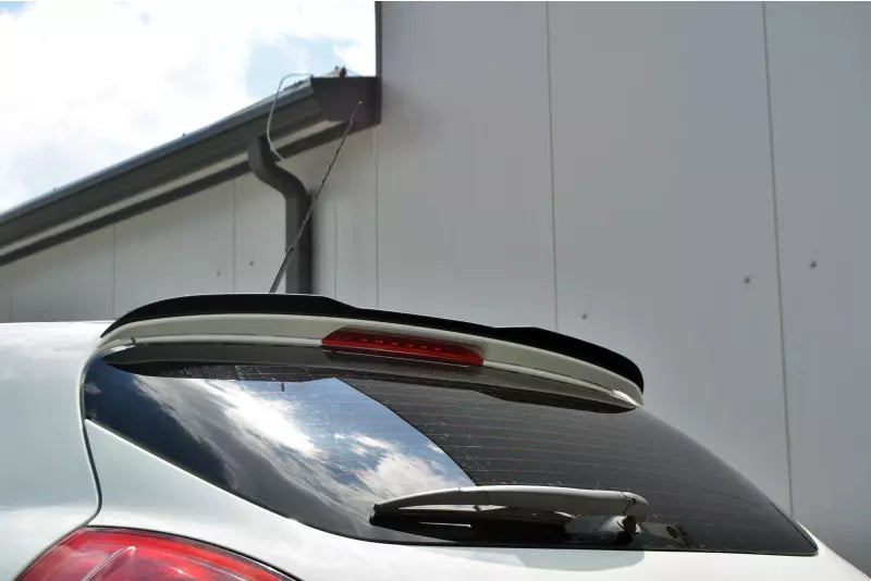 Maxton Design Heckspoiler Lippe für Fiat Bravo Sport Mk2 Hochglanz schwarz – Ansicht 1