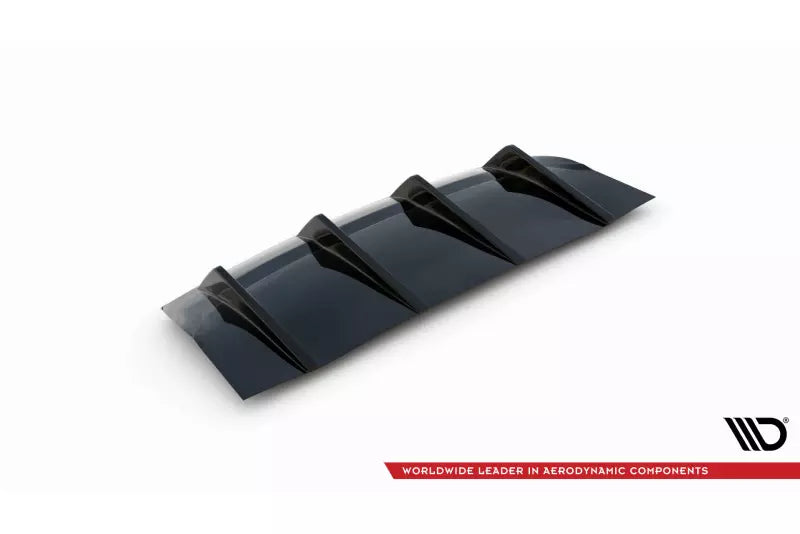Maxton Design Heckdiffusor für Porsche Panamera Turbo / GTS 971 Hochglanz schwarz – Ansicht 4