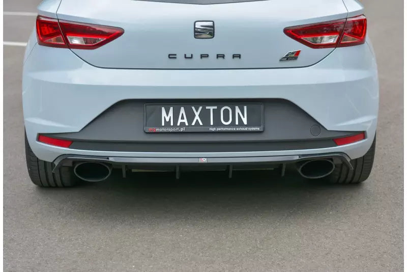 Maxton Design Heckdiffusor für Seat Leon 3 (Typ 5F) Cupra Hochglanz schwarz – Ansicht 2