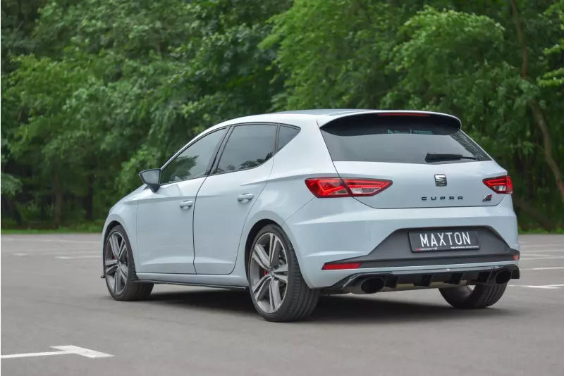 Maxton Design Heckdiffusor für Seat Leon 3 (Typ 5F) Cupra Hochglanz schwarz – Ansicht 4