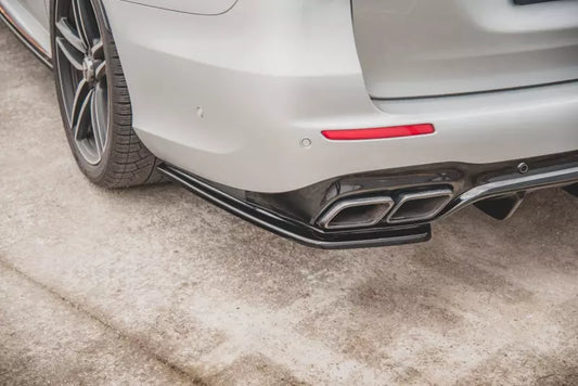 Maxton Design Diffusor Flaps für Mercedes E63 AMG Kombi S213 Hochglanz schwarz – Ansicht 1