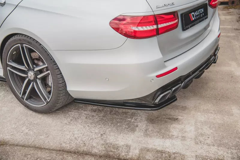 Maxton Design Diffusor Flaps für Mercedes E63 AMG Kombi S213 Hochglanz schwarz – Ansicht 2