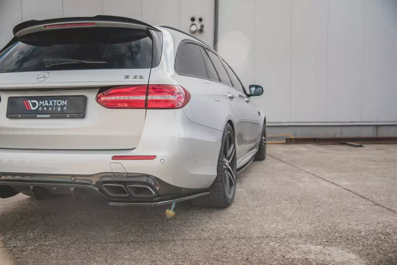 Maxton Design Diffusor Flaps für Mercedes E63 AMG Kombi S213 Hochglanz schwarz – Ansicht 4