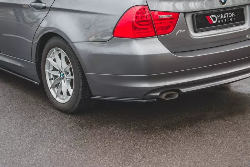 Maxton Design Diffusor Flaps für BMW 3er E91 Facelift Hochglanz schwarz – Ansicht 1