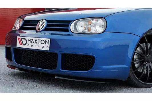 Maxton Design Frontlippe für VW Golf 4 R32 Hochglanz schwarz – Ansicht 1