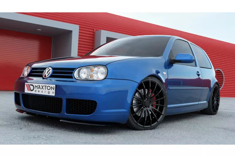 Maxton Design Frontlippe für VW Golf 4 R32 Hochglanz schwarz – Ansicht 2