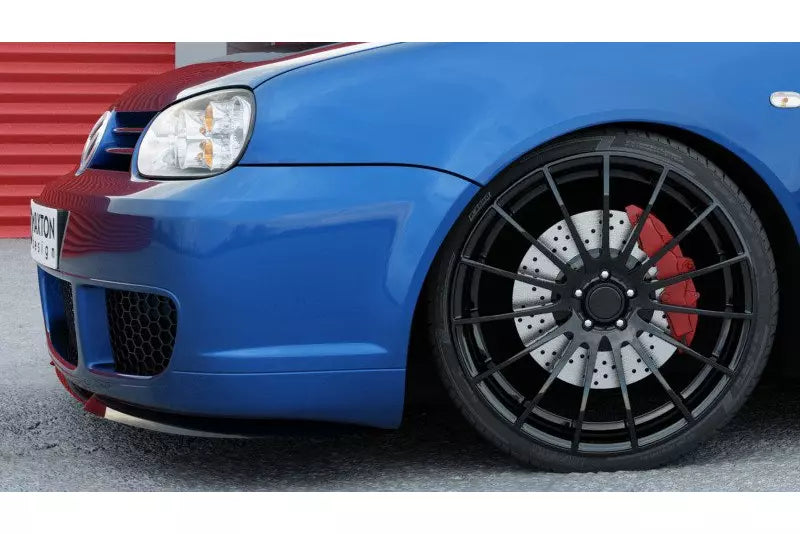 Maxton Design Frontlippe für VW Golf 4 R32 Hochglanz schwarz – Ansicht 4