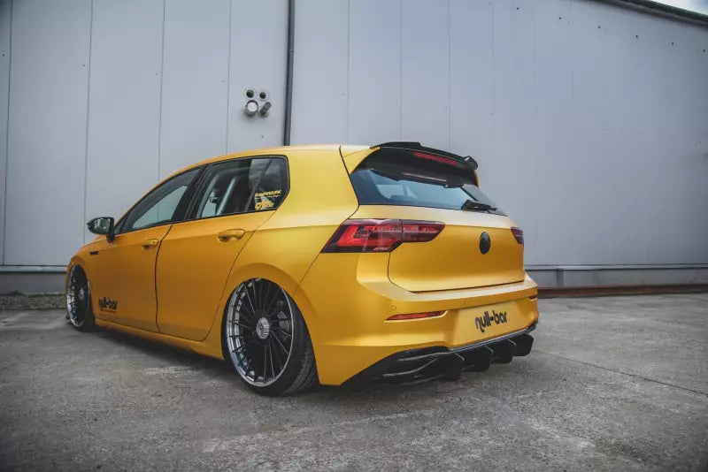 Maxton Design Street Pro Heckdiffusor V.2 für VW Golf 8 Standrad matt schwarz – Ansicht 4