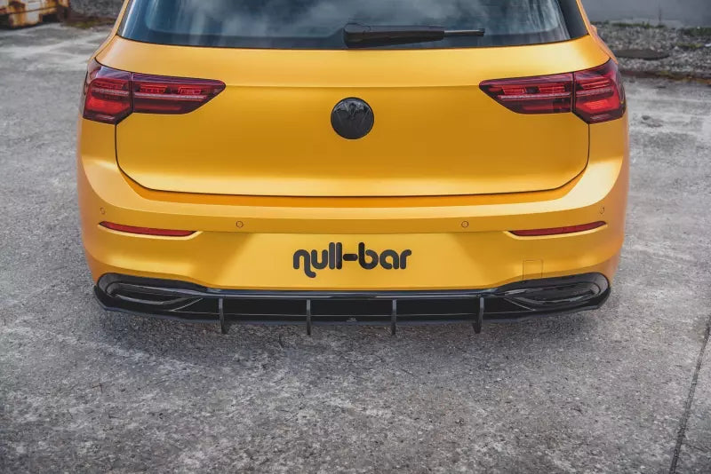 Maxton Design Street Pro Heckdiffusor für VW Golf 8 Standard Schwarz – Ansicht 2