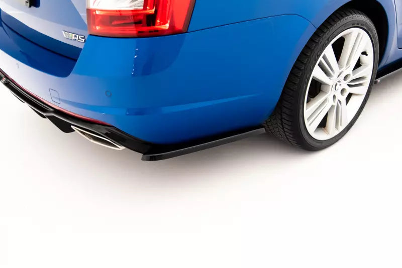 Maxton Design Diffusor Flaps V.2 für Skoda Octavia RS 3 III 5E Hochglanz schwarz – Ansicht 1