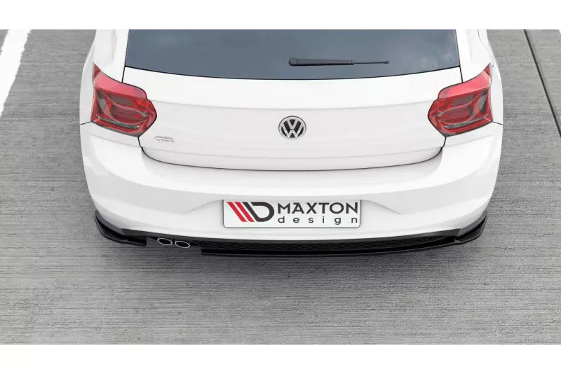 Maxton Design Heckdiffusor V.2 für VW Polo 6 GTI Hochglanz schwarz – Ansicht 3