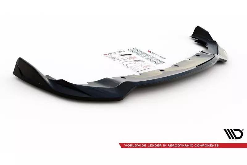 Maxton Design Frontlippe V.5 für BMW 1er F40 M Paket / M135i Hochglanz schwarz – Ansicht 4
