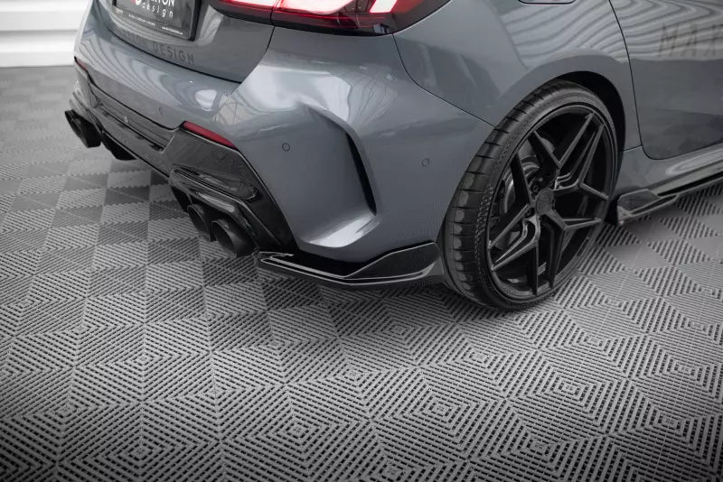 Maxton Design Diffusor Flaps V.4 für BMW 1er F40 M Paket / M135i Hochglanz schwarz – Ansicht 1