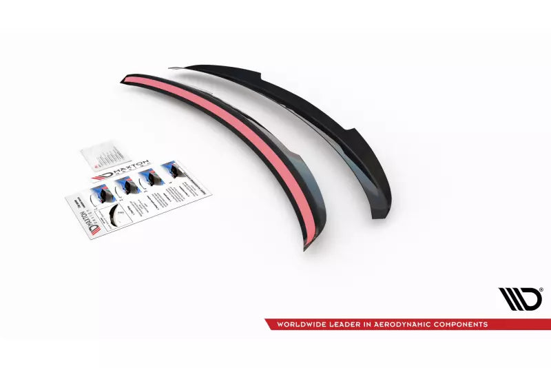 Maxton Design Heckspoiler Lippe für Audi S6 / A6 Avant S-Line C8 Hochglanz schwarz – Ansicht 4