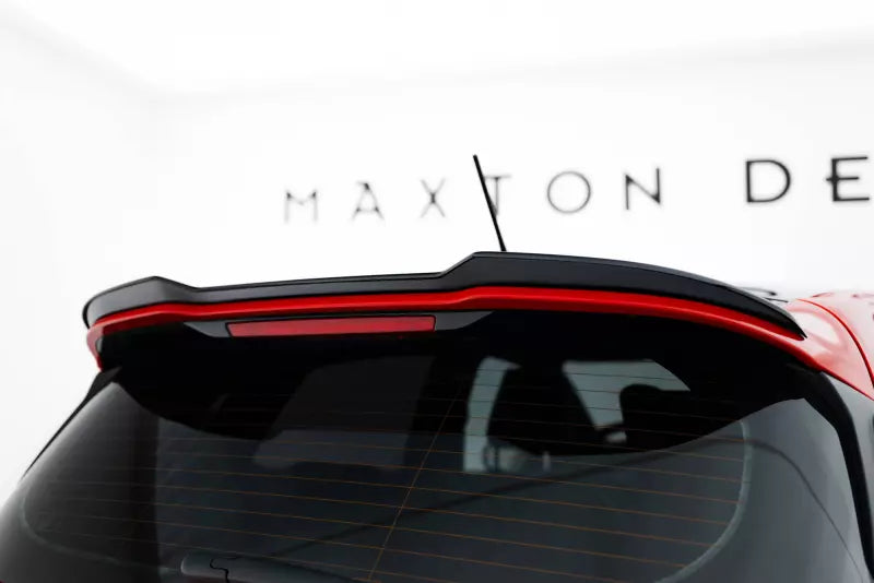 Maxton Design Heckspoiler Lippe V.2 für Ford Fiesta ST / ST-Line Mk8 Hochglanz schwarz – Ansicht 1