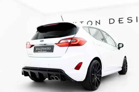 Maxton Design Heckdiffusor V.2 für Ford Fiesta ST Mk8 Hochglanz schwarz – Ansicht 1