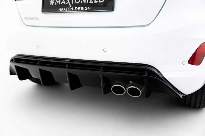 Maxton Design Heckdiffusor V.2 für Ford Fiesta ST Mk8 Hochglanz schwarz – Ansicht 4