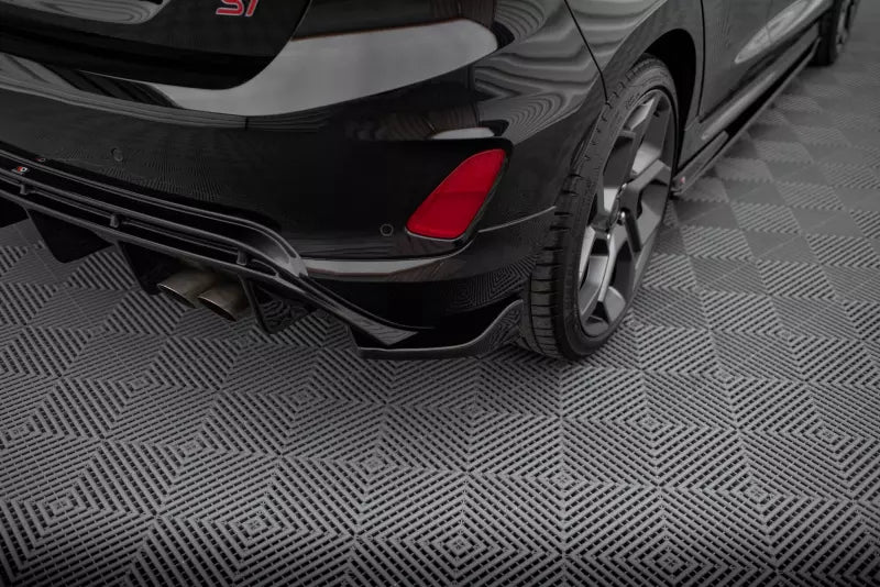 Maxton Design Diffusor Flaps für Ford Fiesta ST Mk8 Hochglanz schwarz – Ansicht 1