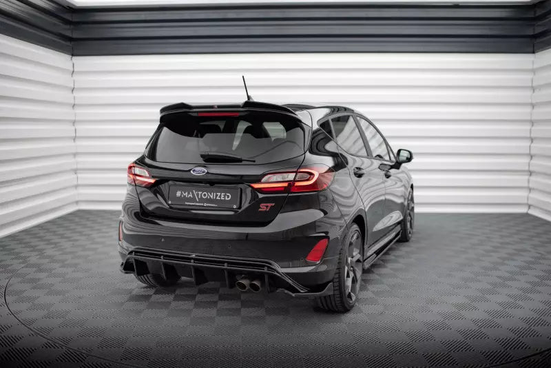 Maxton Design Diffusor Flaps für Ford Fiesta ST Mk8 Hochglanz schwarz – Ansicht 2