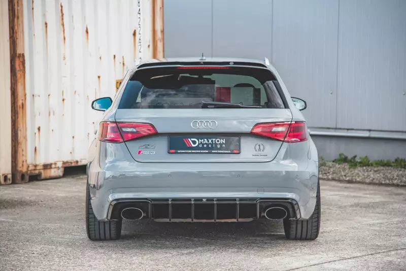 Maxton Design Heckdiffusor für Audi RS3 8V Sportback vor Facelift Hochglanz schwarz – Ansicht 2