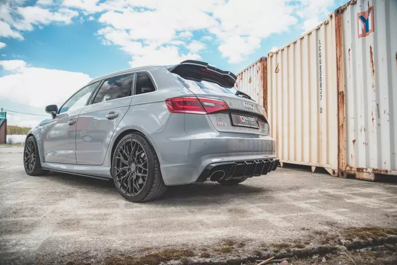 Maxton Design Heckdiffusor für Audi RS3 8V Sportback vor Facelift Hochglanz schwarz – Ansicht 3