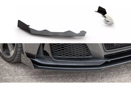Maxton Design Street Pro Diffusor Flaps für Audi RS3 8V Sportback vor Facelift Hochglanz schwarz – Ansicht 1