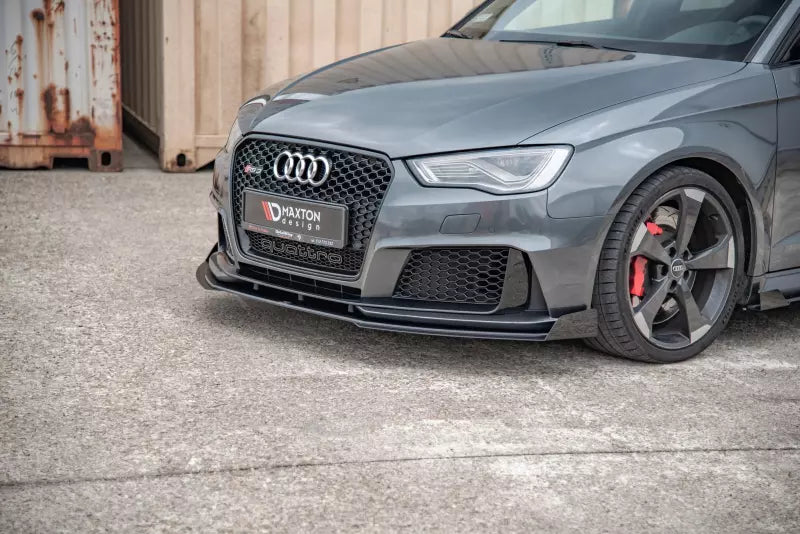 Maxton Design Street Pro Diffusor Flaps für Audi RS3 8V Sportback vor Facelift Hochglanz schwarz – Ansicht 3