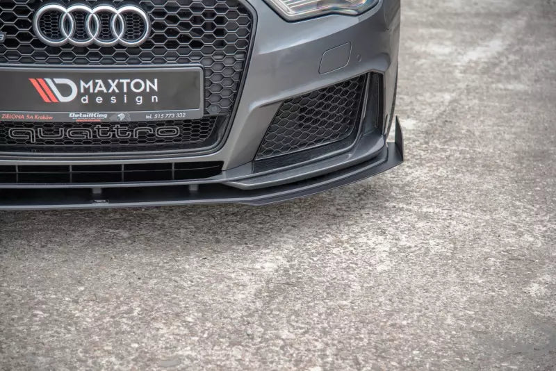 Maxton Design Street Pro Diffusor Flaps für Audi RS3 8V Sportback vor Facelift Hochglanz schwarz – Ansicht 4