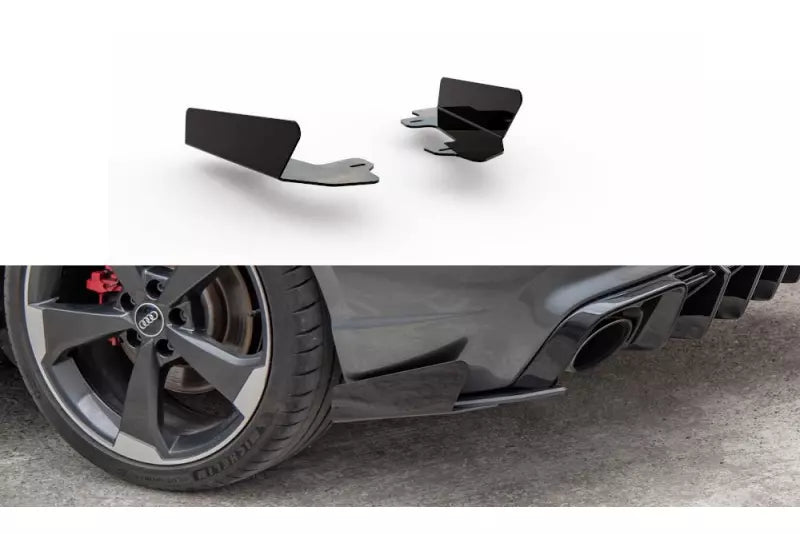 Maxton Design Street Pro Heckdiffusor Flaps für Audi RS3 8V Sportback vor Facelift – Ansicht 1