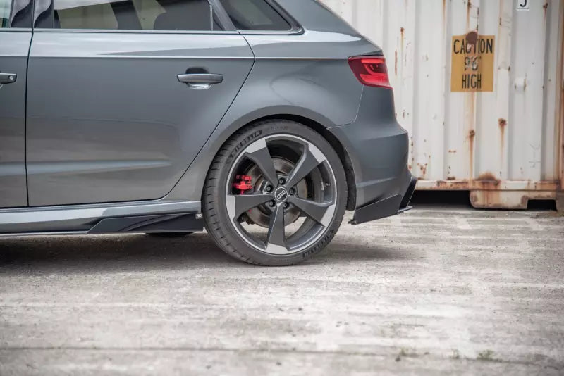 Maxton Design Street Pro Heckdiffusor Flaps für Audi RS3 8V Sportback vor Facelift – Ansicht 3