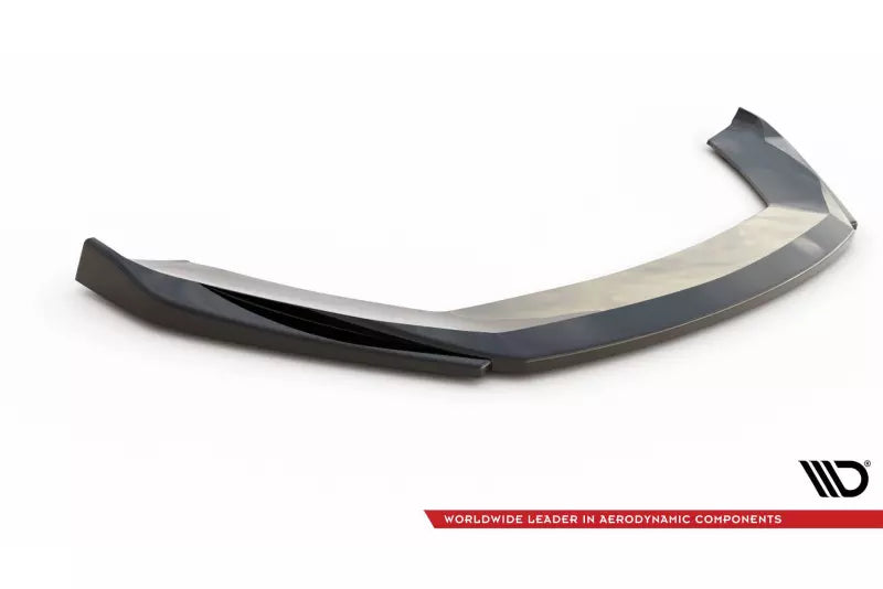 Maxton Design Frontlippe V.5 für Seat Leon 3 (Typ 5F) Cupra / FR Facelift Hochglanz schwarz – Ansicht 4