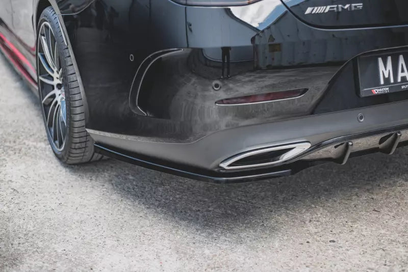 Maxton Design Heckdiffusor V.2 für Mercedes CLS C257 AMG-Line Hochglanz schwarz – Ansicht 3