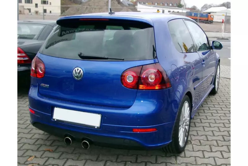 Heckschürze Heckansatz R32 Look Heckdiffusor für VW Golf 5 ABS schwarz unlackiert – Ansicht 2