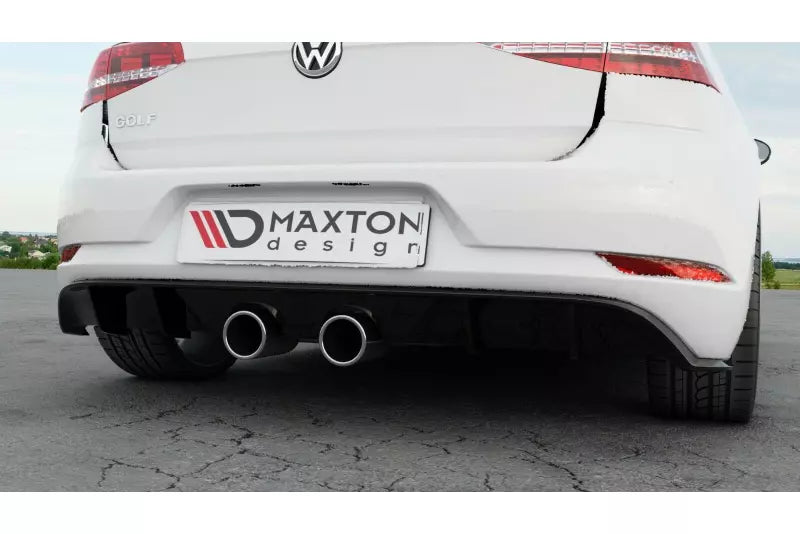 Maxton Design Heckdiffusor R400 Look für Golf 7 Facelift ab 03/2017 Hochglanz schwarz – Ansicht 1