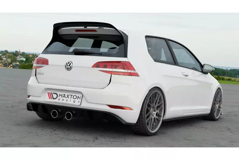 Maxton Design Heckdiffusor R400 Look für Golf 7 Facelift ab 03/2017 Hochglanz schwarz – Ansicht 2
