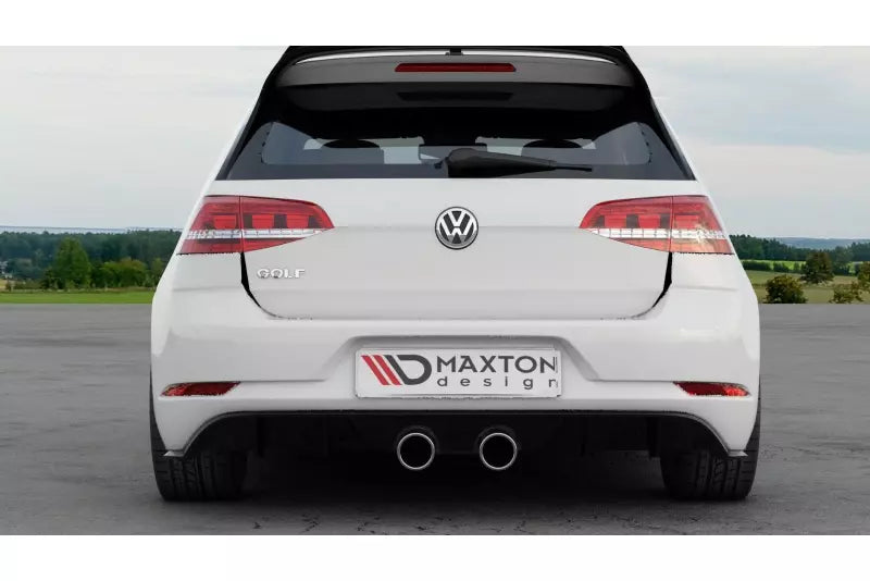 Maxton Design Heckdiffusor R400 Look für Golf 7 Facelift ab 03/2017 Hochglanz schwarz – Ansicht 4