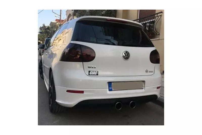 Heckschürze Heckansatz R32 Look Heckdiffusor 3teilig für VW Golf 5 ABS grau unlackiert – Ansicht 2