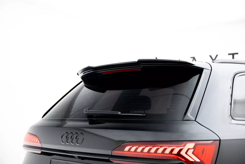 Maxton Design Heckspoiler Lippe für Audi SQ7 / Q7 S-Line 4M Hochglanz schwarz – Ansicht 1