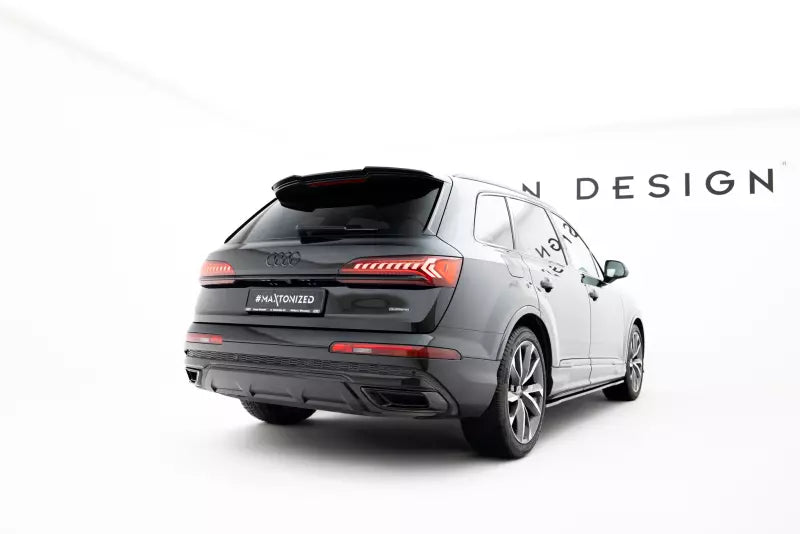 Maxton Design Heckspoiler Lippe für Audi SQ7 / Q7 S-Line 4M Hochglanz schwarz – Ansicht 2