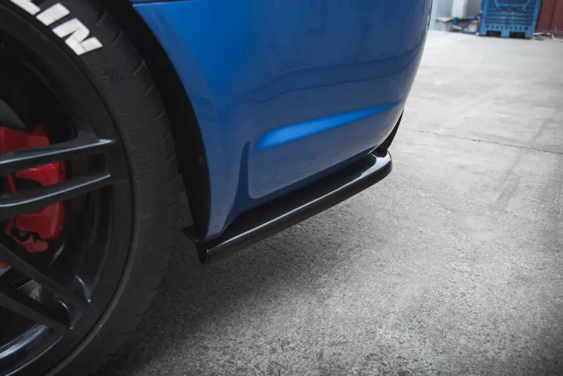 Maxton Design Diffusor Flaps V.2 für Audi RS4 B7 Hochglanz schwarz – Ansicht 1