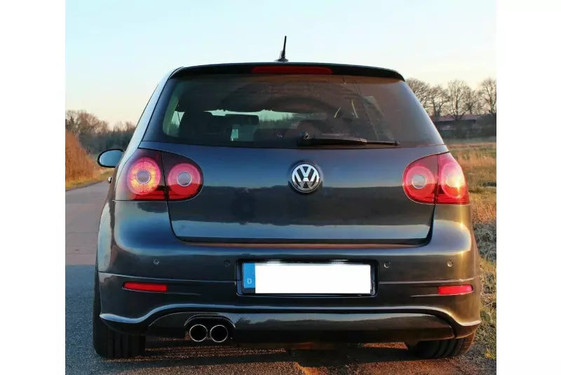 Maxton Design Heckdiffusor R32 Look Links für VW Golf 5 R32 Stoßstange Hochglanz schwarz – Ansicht 4