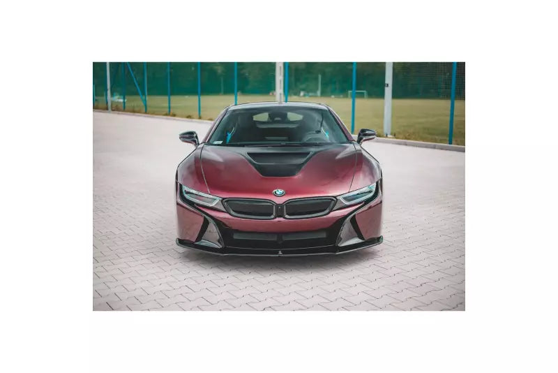 Maxton Design Frontlippe für BMW i8 Hochglanz schwarz – Ansicht 2